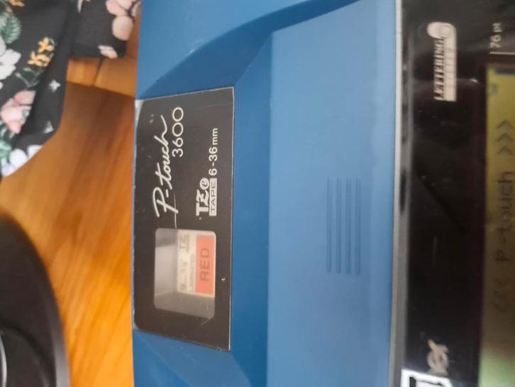 Brother P-touch 3600, Computers en Software, Labelprinters, Zo goed als nieuw, Qwerty, Ophalen