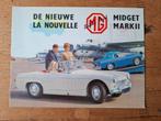 MG Midget Mark II brochure - 1967, Ophalen of Verzenden, Nieuw, Overige merken