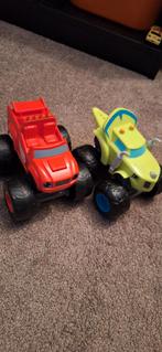 Blaze en de Monsterwielen Speelgoedauto's, Ophalen of Verzenden, Gebruikt