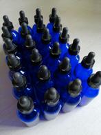 Tinctuurflesjes blauw, 24 stuks, Tuin en Terras, Kweekspullen, Ophalen of Verzenden, Gebruikt, Kweeklamp