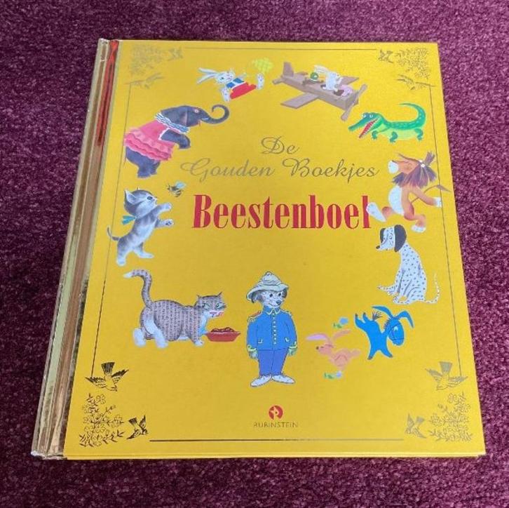 de gouden boekjes Rubinstein beestenboel 8 boekjes in 1, Boeken, Kinderboeken | Kleuters, Nieuw, Fictie algemeen, 5 of 6 jaar