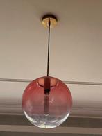 Roze hanglamp, Ophalen, Zo goed als nieuw, Glas, Minder dan 50 cm