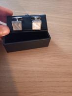 prachtige parelmoer look manchetknopen lindenmann, Sieraden, Tassen en Uiterlijk, Manchetknopen, Ophalen of Verzenden, Zo goed als nieuw