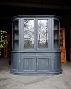 Geweldige ronde winkelvitrine | Organische museumkast #2472, Niet ingevuld, 200 cm of meer, Met deur(en), Niet ingevuld