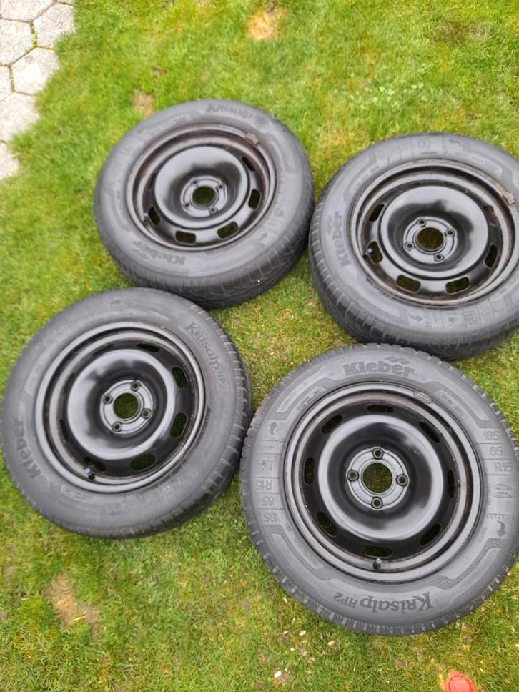Stalen velgen 15 inch; Peugeot 207/208, Citroën., Auto-onderdelen, Overige Auto-onderdelen, Citroën, Peugeot, Gebruikt, Ophalen