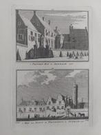 339-340 / Prinsenhof & Hof van Sonoy Provenhuis te Alkmaar, Antiek en Kunst, Kunst | Etsen en Gravures, Ophalen of Verzenden