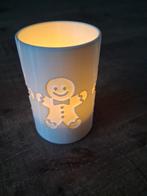 Kerst Teelicht houder, Verzamelen, Ophalen of Verzenden, Overige figuren, Nieuw, Beeldje of Figuurtje