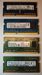 Laptop RAM geheugens DDR3, Computers en Software, RAM geheugen, Ophalen of Verzenden, Zo goed als nieuw, DDR3, Laptop