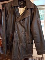 Vintage look leren herenjas, Kleding | Heren, Bruin, Ophalen of Verzenden, Zo goed als nieuw, Gipsy