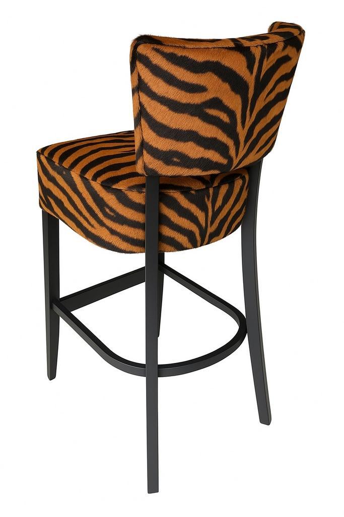 Bistro Barkruk Koeienhuid - Pakhuis21, Huis en Inrichting, Stoelen, Ophalen of Verzenden