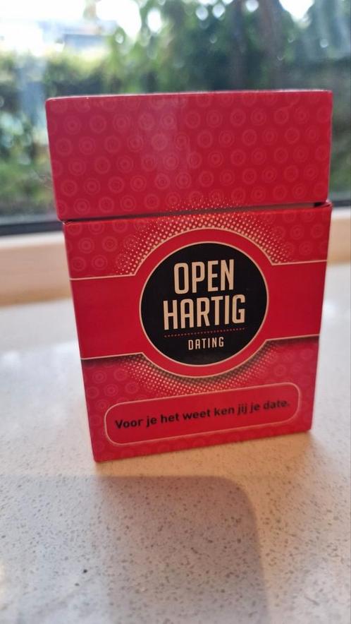 Openhartig Dating, Hobby en Vrije tijd, Gezelschapsspellen | Kaartspellen, Zo goed als nieuw, Ophalen of Verzenden