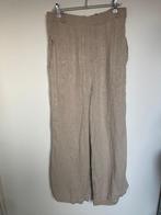 10Days beige pantalon linnenstructuur maat 1/M straight leg, Maat 38/40 (M), Beige, Online@10dayslifestyle.nl, 10days