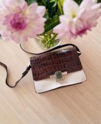 Massimo Dutti real leather shoulder bag, Sieraden, Tassen en Uiterlijk, Tassen | Damestassen, Ophalen of Verzenden, Zo goed als nieuw