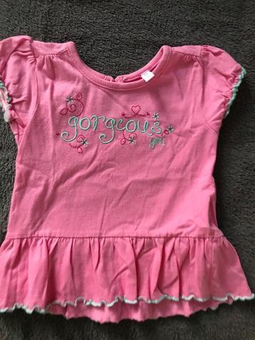 ZGAN leuk zomers tshirt met mooie geborduurde print maat 80 beschikbaar voor biedingen