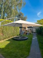 Zweefparasol 250x250cm, Tuin en Terras, Parasols, Ophalen, 2 tot 3 meter, Zweefparasol, Verstelbaar