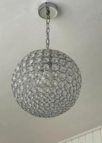 Kristallen Bol Hanglamp 4 stuks. prijs p stuk!, Huis en Inrichting, Lampen | Hanglampen, Ophalen, Zo goed als nieuw, Glas, Modern