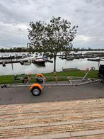 VanClaes trailer v-liner 1350 geremd spiraal vering led, Ophalen, Zo goed als nieuw, 3 tot 6 meter, Buitenboordmotor