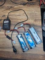 Accu's 7.2V NiMH + Lader - Gebruikt, Ophalen of Verzenden, Gebruikt, Oplaadbaar