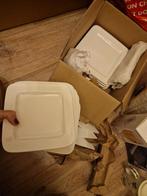 Wit servies tafelservies tapas schaaltjes borden kommen, Ophalen of Verzenden, Zo goed als nieuw, Porselein, Overige stijlen