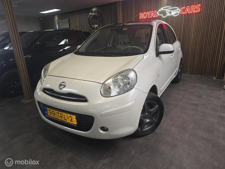 Nissan Micra 1.2 DIG-S Tekna / Pano / Keyles / Navigatie, Auto's, Nissan, Bedrijf, Te koop, Micra, ABS, Airbags, Airconditioning