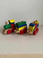 Houten trein 16 delig 46 cm, Ophalen of Verzenden, Gebruikt, Overige typen