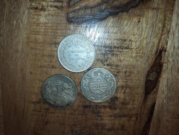 3x replica van antieke Chinese zilveren munten beschikbaar voor biedingen
