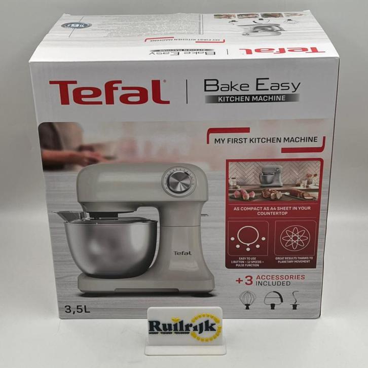 Tefal Bake Easy QB14 Kitchen Machine - Nieuw in doos, Witgoed en Apparatuur, Keukenmixers, Nieuw