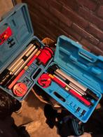 Laser Waterpas met Statief in Koffer, Doe-het-zelf en Verbouw, Meetapparatuur, Ophalen of Verzenden, Zo goed als nieuw, Licht