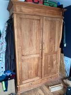 Ruime Teakhouten kast Kaliman, Huis en Inrichting, Kasten | Kledingkasten, Ophalen, 100 tot 150 cm, 200 cm of meer, Teakhout