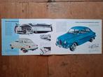 SAAB 96 brochure - 1960, Ophalen of Verzenden, Gelezen, Overige merken