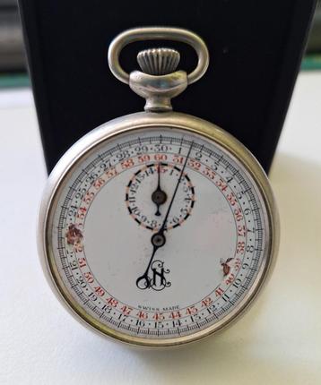 Vintage Zwitserse stopwatch beschikbaar voor biedingen