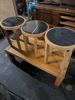 3x flexform kruk,, Ophalen, Zo goed als nieuw, Hout