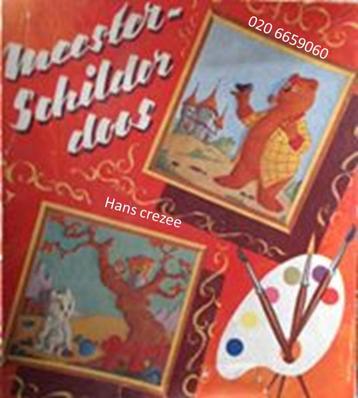 gezocht oud Toonder Heer Bommel Tom Poes meesterschilderdoos beschikbaar voor biedingen