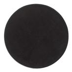 Fluffy kleed 200 cm rond, 75 m² of meer, Zwart, Ophalen of Verzenden, Zo goed als nieuw
