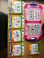 Vtech magibook roze nederlands met 2 boekjes, Ophalen of Verzenden, Zo goed als nieuw