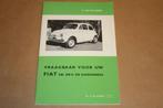 Vraagbaak Fiat 500, 500D en Giardiniera - 1965, Ophalen of Verzenden