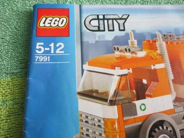 Lego City Vuilniswagen 7991 beschikbaar voor biedingen