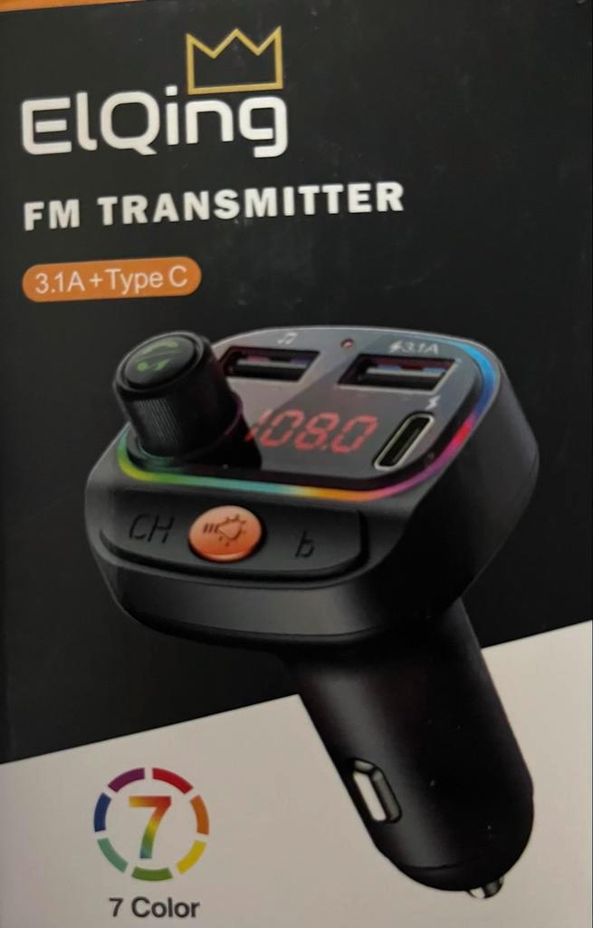 Bluetooth FM Transmitter met Autolader, Auto diversen, Carkits, Zo goed als nieuw, Ophalen of Verzenden