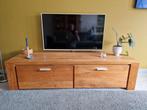 tv meubel eiken geolied, 150 tot 200 cm, Minder dan 100 cm, 25 tot 50 cm, Modern