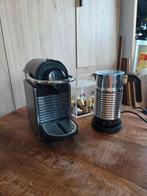 Nespresso koffiezetapparaat & melkopschuimer, Ophalen, Zo goed als nieuw, Combi, 2 tot 4 kopjes