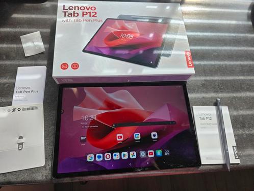 Lenovo p12 128 gb Tablet with Pen Plus tablet compleet, Computers en Software, Android Tablets, Zo goed als nieuw, 128 GB, Ophalen of Verzenden