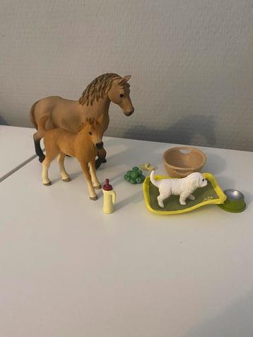 Schleich baby dieren verzorging set beschikbaar voor biedingen