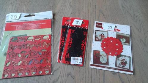 borduurmallen nr 50, 2 x nr 51, nr 52 en een multistencil, Hobby en Vrije tijd, Kaarten | Zelf maken, Nieuw, Ophalen
