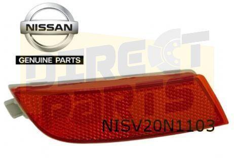 Nissan Note (-8/13) reflector Links (in achterbumper) Origin, Auto-onderdelen, Overige Auto-onderdelen, Nissan, Nieuw, Verzenden