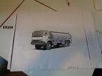 daf tank wagen tekening, Ophalen of Verzenden, Zo goed als nieuw, Prent