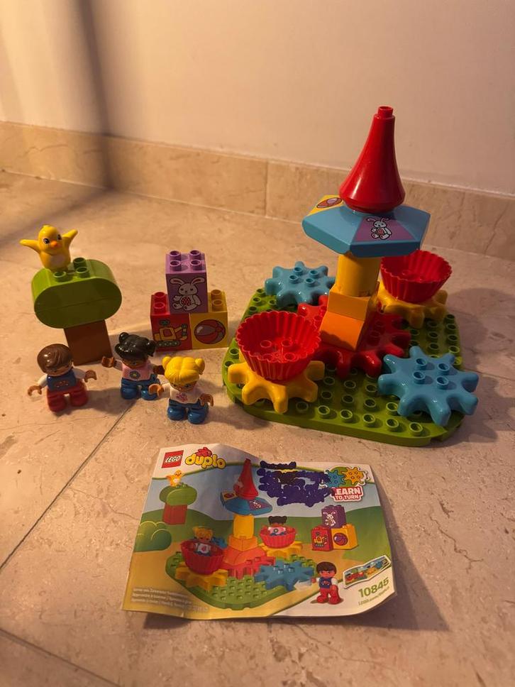 Lego Duplo Draaimolen Set 10845, Kinderen en Baby's, Speelgoed | Duplo en Lego, Gebruikt, Duplo, Complete set, Ophalen