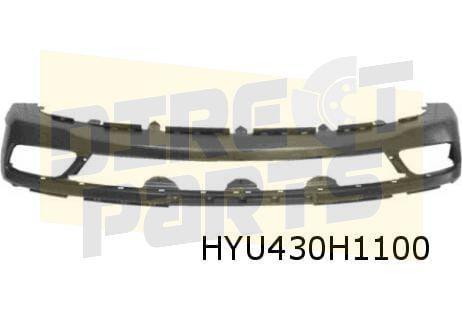 Hyundai H300 (1/08-) voorbumper onder (zwart) (te spuiten) O, Auto-onderdelen, Carrosserie en Plaatwerk, Bumper, Hyundai, Voor