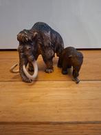 Schleich zeldzame mammoet met jong, Ophalen of Verzenden, Zo goed als nieuw, Wild dier, Beeldje of Figuurtje