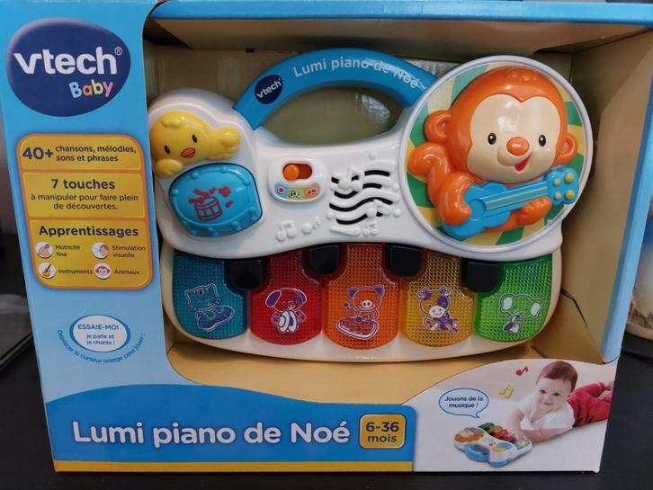 Vtech Lumi piano de noé FRANSTALIG, Kinderen en Baby's, Speelgoed | Vtech, Nieuw, 6 maanden tot 2 jaar, Ophalen of Verzenden