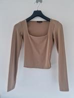 Amisu Beige Top Maat S, Kleding | Dames, T-shirts, Ophalen of Verzenden